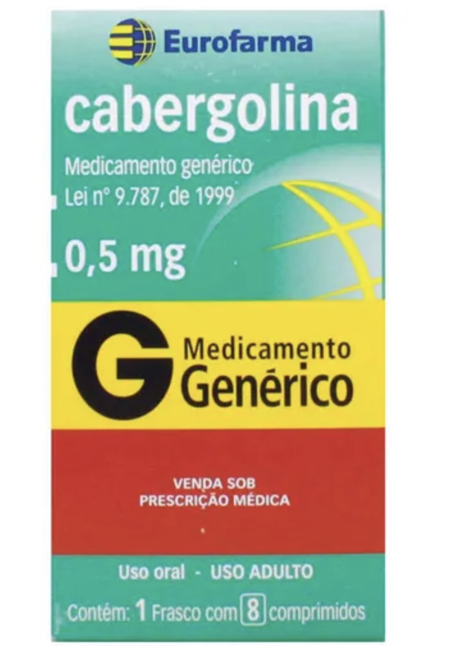 Cabergolina 8Cp